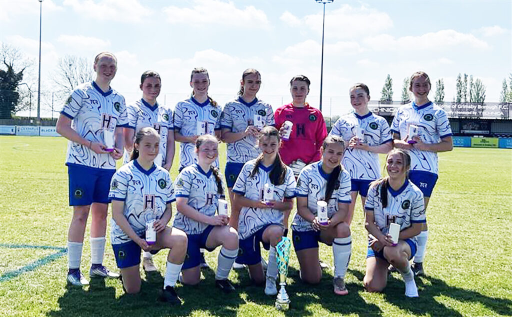 The Dale Park Belles Under 15's girls team